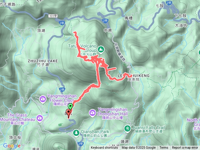三進三出七星山