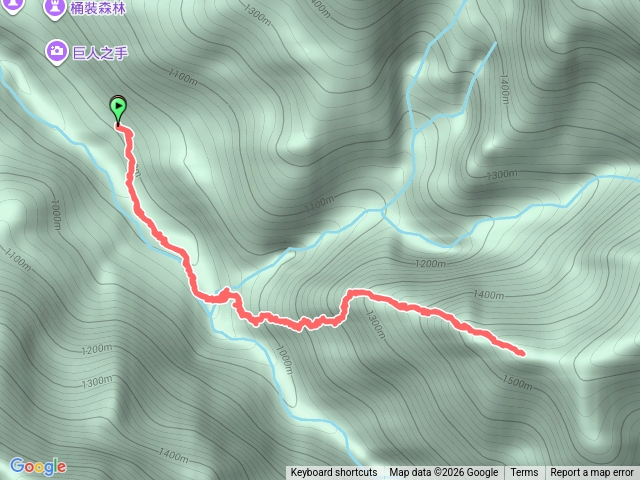 雪山坑巨人之手+百川山預覽圖