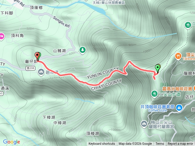 二尖山步道預覽圖