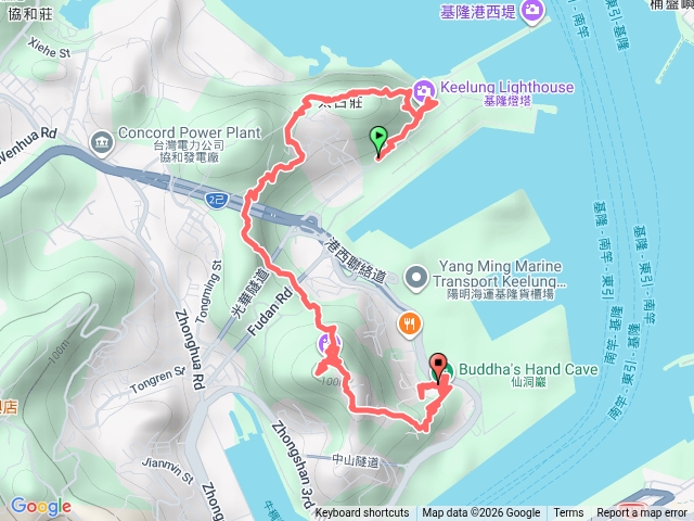 基隆雙塔半日遊（基隆燈塔＞白米甕尖＞球子山燈塔＞火號山＞仙洞巖＞一線天＞佛手洞預覽圖