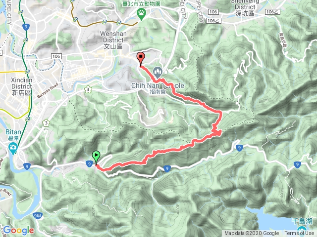 二格山列西段。岐山古道。指南宮步道