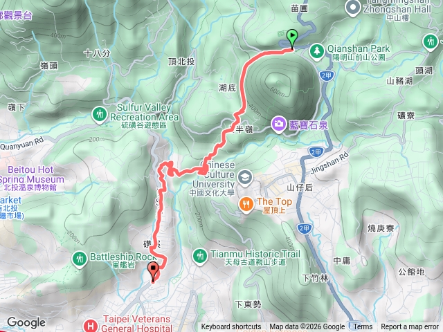 H38 陽明山橫嶺古道.松溪瀑布.半嶺吊橋、北投溫泉區健行