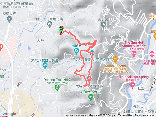 台中潭子_大坑風動石步道接六號步道、平和步道、七號步道_風動石橋O型路線