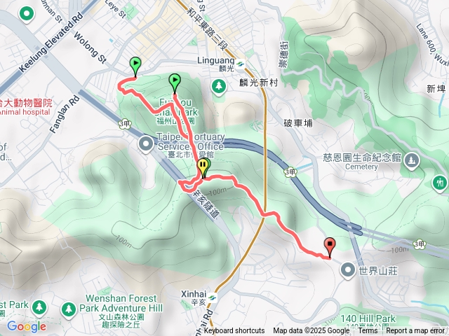 台北大縱走第六段