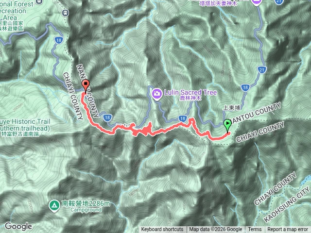 鹿林山上玉兒上山下特富野預覽圖