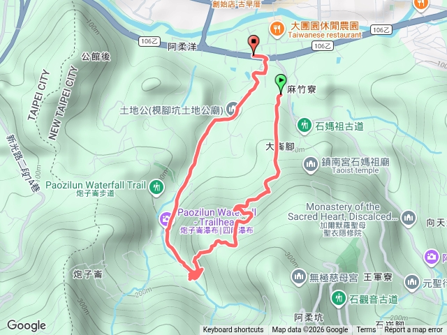 炮子崙瀑布O型預覽圖