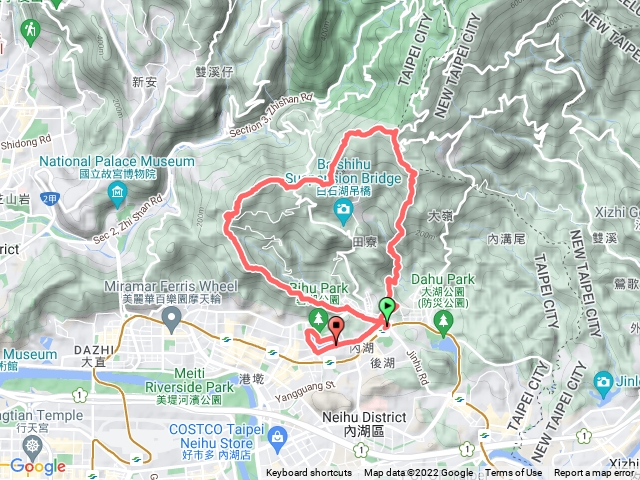 20221127-內湖雙愛心縱走-第三刷