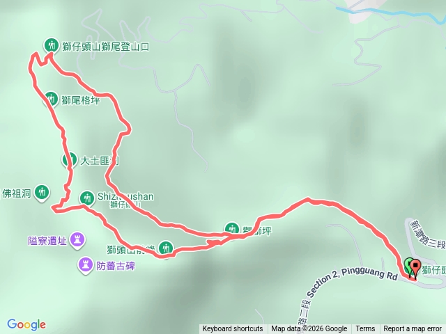 新店獅仔頭山預覽圖