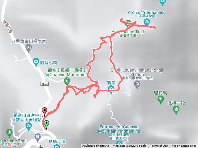 觀音山/楓櫃斗湖/硬漢嶺