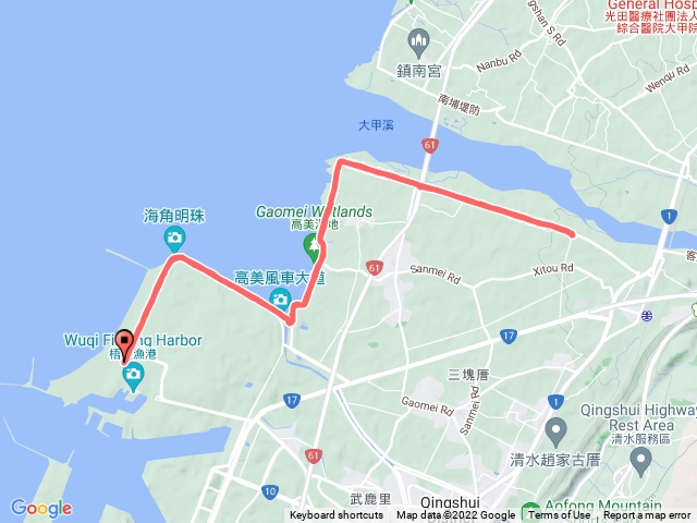 20221002高美濕地路跑