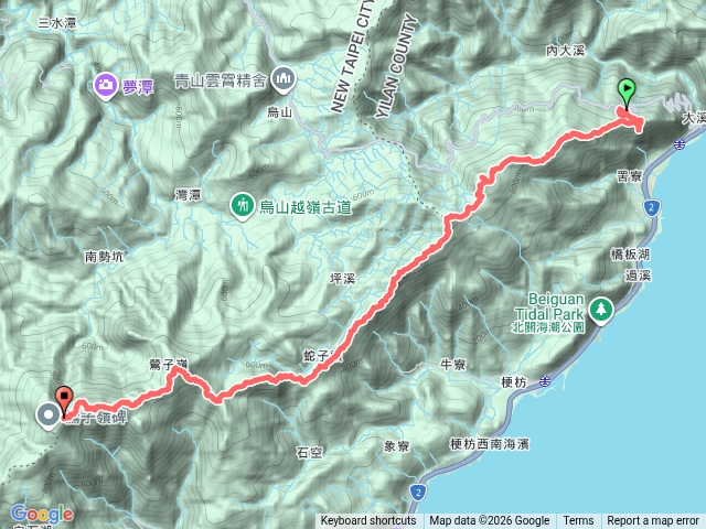 SBT雪山山脈大縱走D2 大溪鷹石尖到鷹子頂2026/5/2