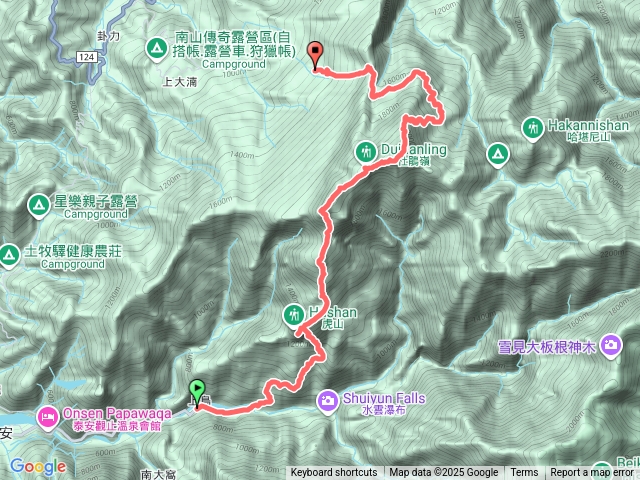 處加縱走預覽圖