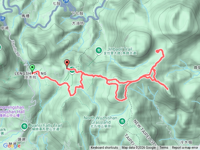 冷水坑擎天崗翠翠谷大尖山石梯嶺擎天崗預覽圖