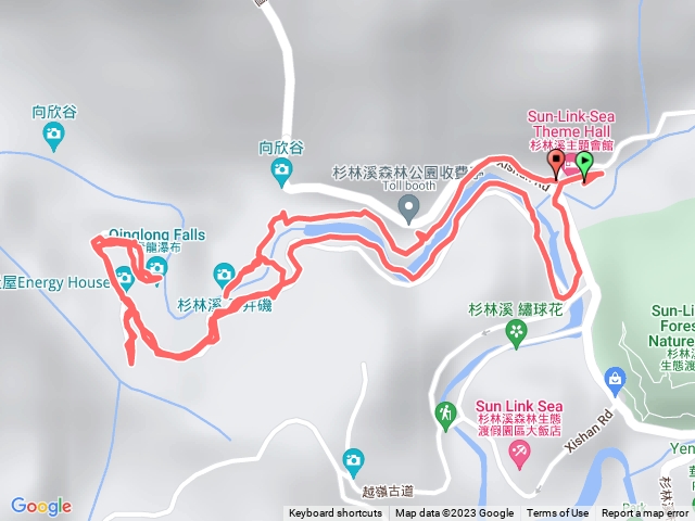 杉林溪-青龍瀑布-石井磯