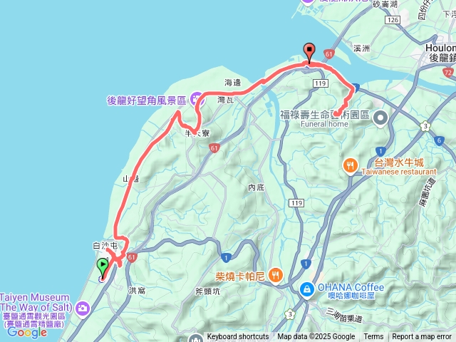 20250628白龍縱走(白沙屯山-半天寮山-公司寮山)