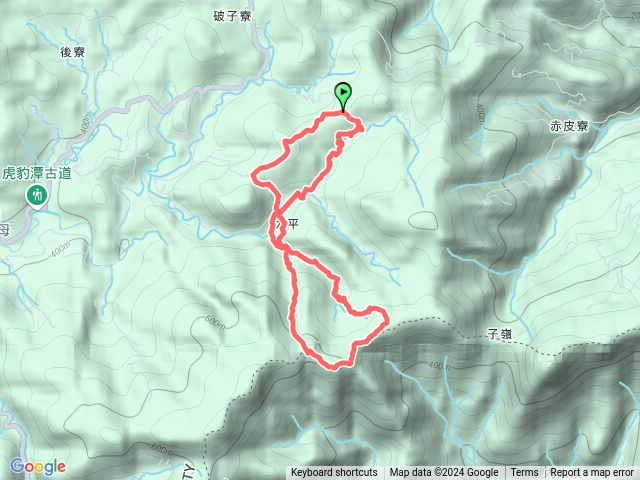 2024.09.01虎豹潭大平造林路-紅壇古道-大水窟古道-芉蓁坑地居主越嶺路-芉蓁坑溪畔古道8字行預覽圖