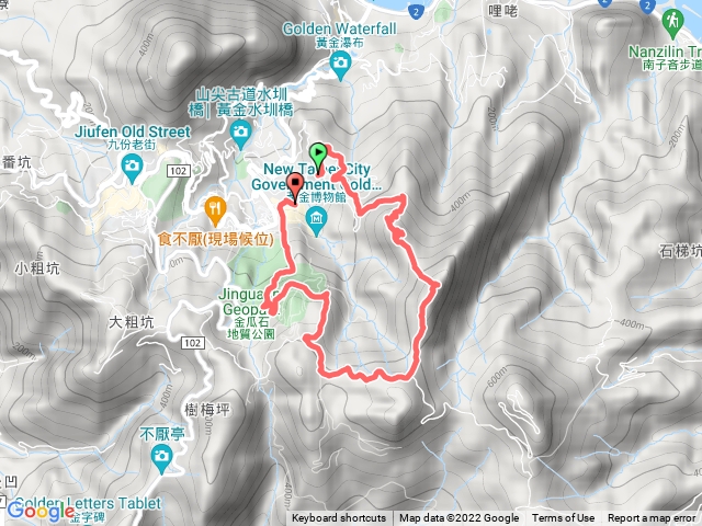 茶壺山黃金三稜小O行程