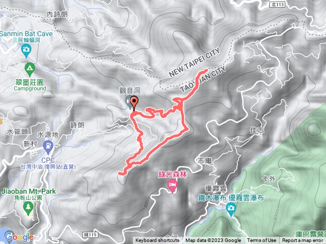 20230227金牌縱走（逆走）