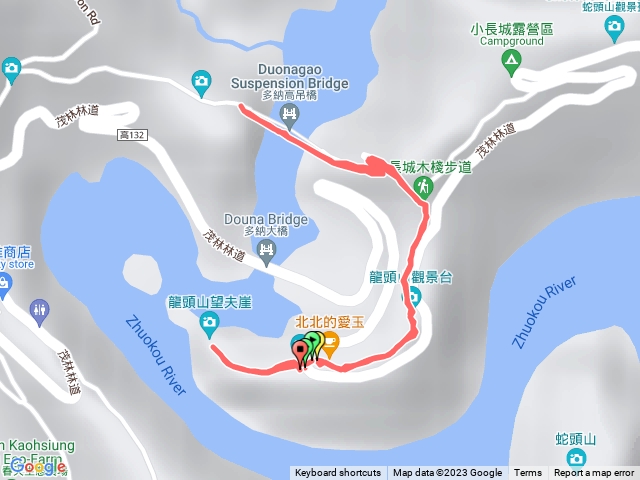 龍頭山小長城步道