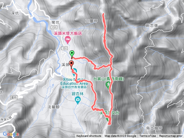 米堤上 鳳凰、台寅、天文台 O繞