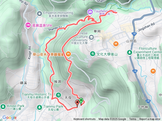 2025/8/2(台北天母）天母古道與翠峰瀑布