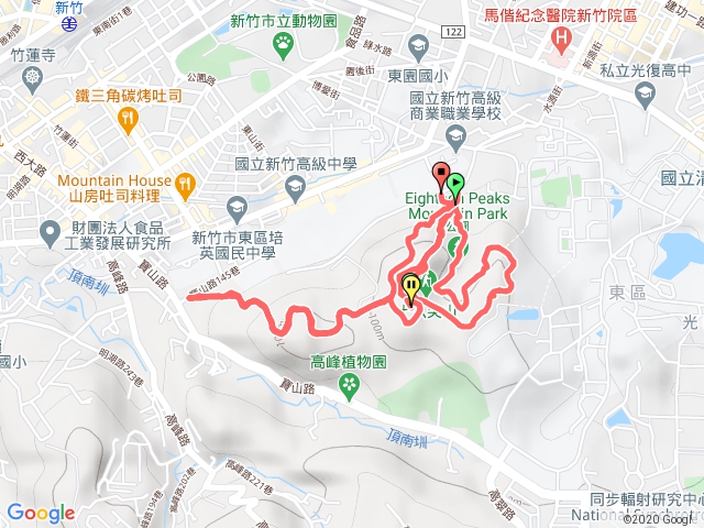 十八尖山環山步道來回+迷路