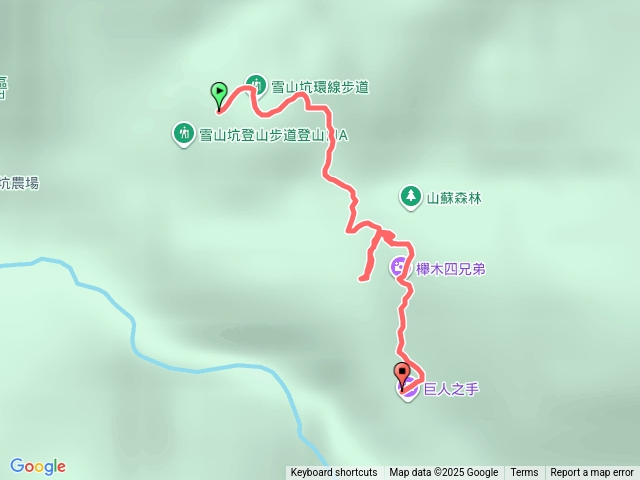 雪山坑登山步道