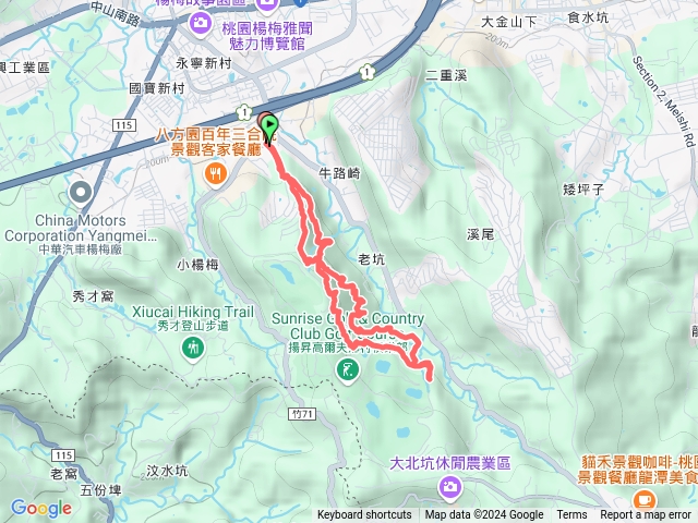 楊梅福人登山步道