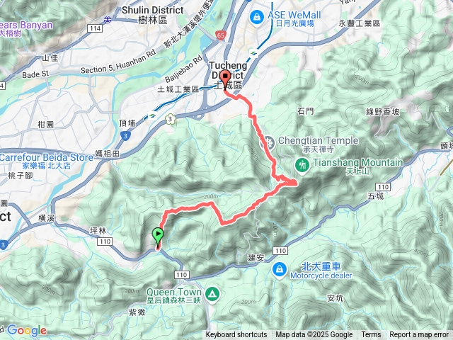 2025微笑山線：【天上山系】望月亭桐花段