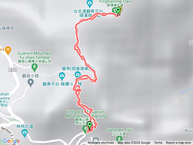 硬漢嶺步道預覽圖