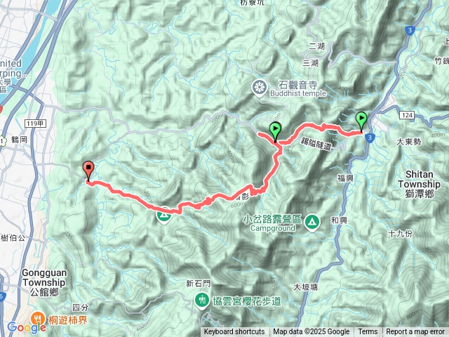 錫隘古道，統庫山，阿畢崎古道