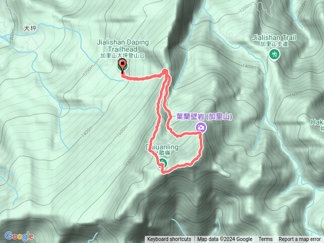 20241027加里山-大坪登山口預覽圖