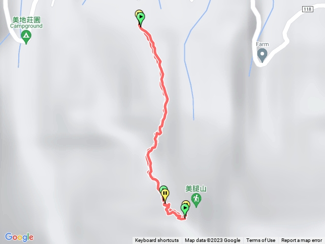 復興區美腿山登山步道