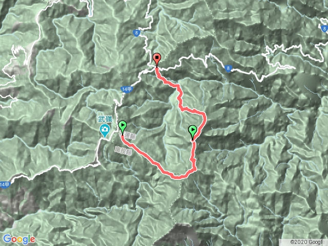 20200905 奇萊北壁下屏風