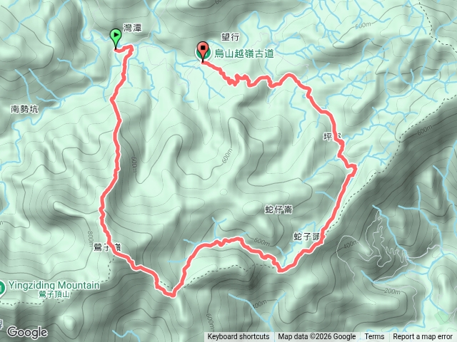 鶯子嶺坪溪溯溪坪溪古道烏山越嶺古道預覽圖