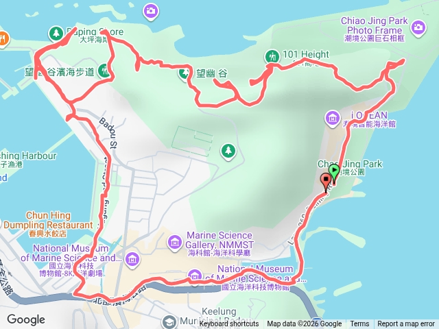 八斗子海濱公園步道O繞（經八斗子海岸秘境）預覽圖