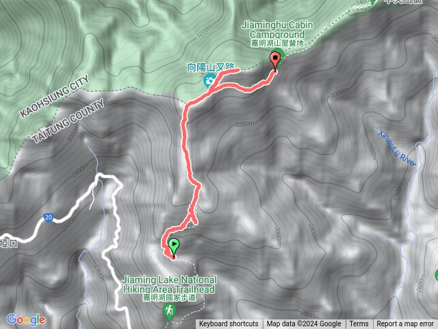 向陽山屋-向陽山-嘉明湖山屋