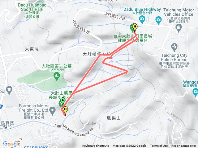 萬里長城+旗開得勝步道