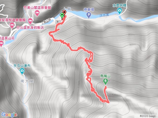 水雲三星之鳥嘴山（上島山）