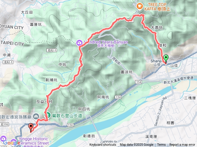 2025微笑山線縱走尋寶集章任務微笑山線：【大棟山系】百年大榕樹段202507141055