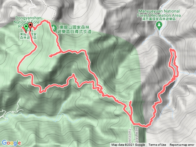 東眼山_啦卡山_滿月圓