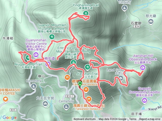 20240929-觀音山（19+2）連峰（彩虹版）-第14刷-開山凌雲寺起登預覽圖