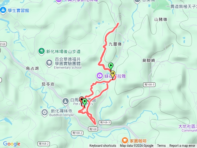 新化林場兒童走