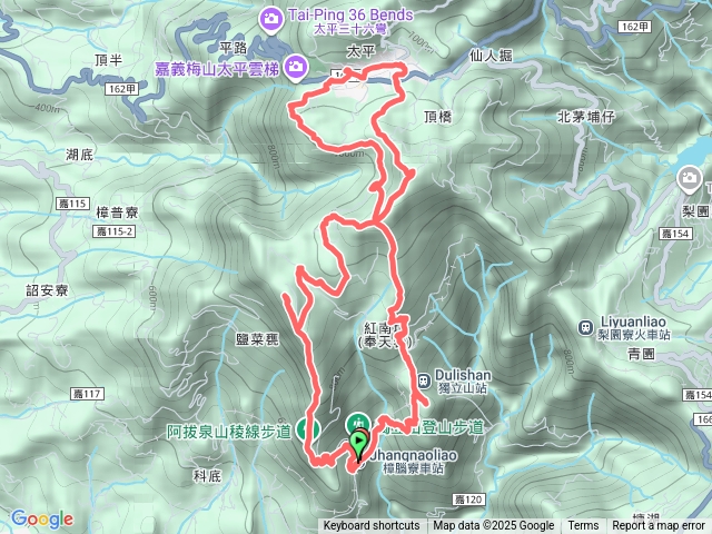 樟腦寮阿拔泉獨立山O繞