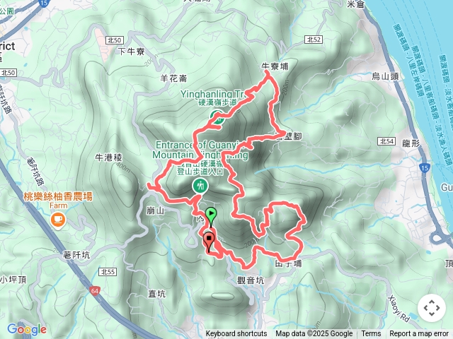 觀音山下八里繞一圈