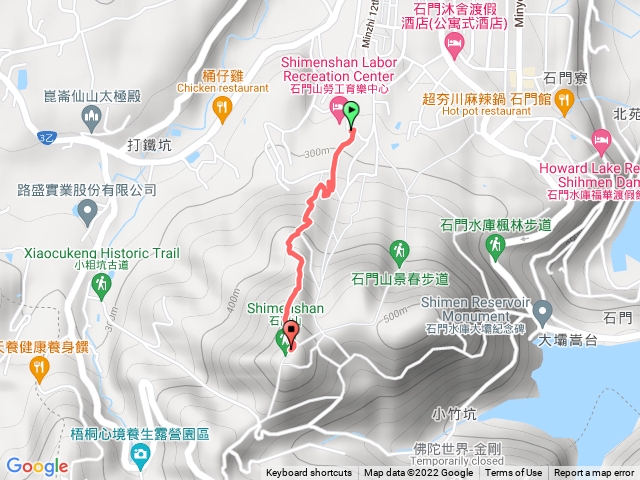 小百岳集起來桃園石門山步道202203041017
