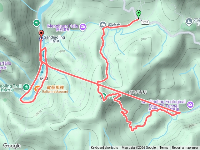 20260930雙溪-石壁坑站-石壁坑產道-三貂嶺隧道中心點-頂坑山-大煙囪-三貂嶺生態友善隧道-三貂嶺車站