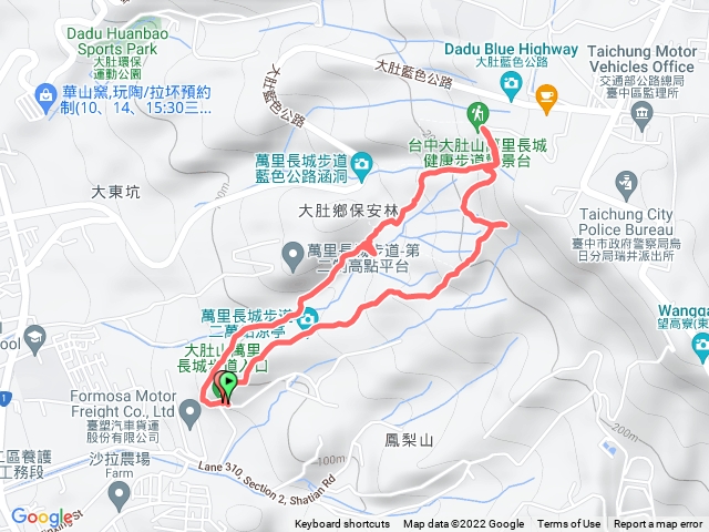 萬里長城+旗開得勝步道