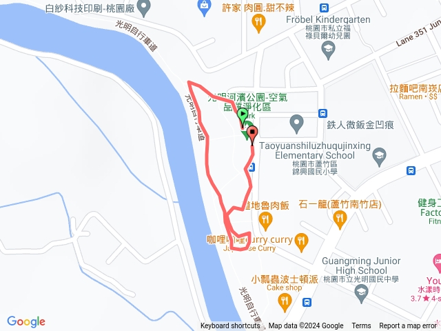 南崁河濱公園1 8探測