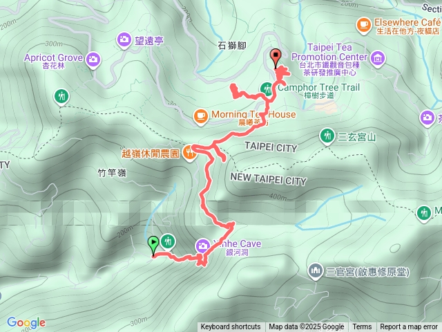 銀河洞往貓空纜車站